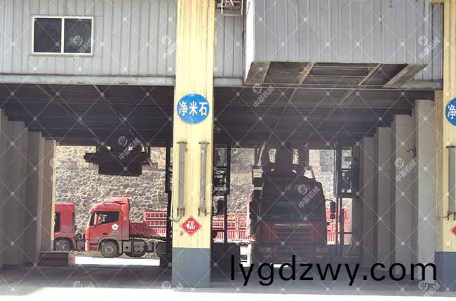 卸料散裝機現場案例