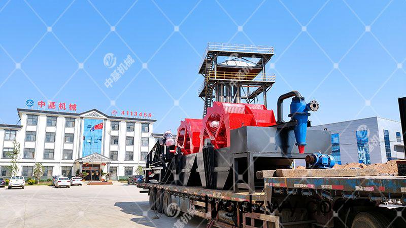 輪(lun)式洗砂機