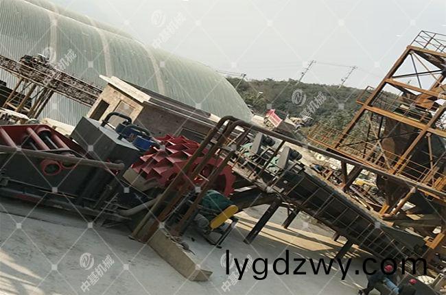 輪式洗砂機